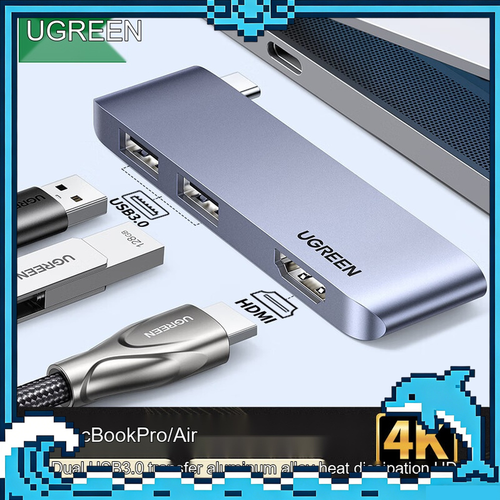 Hdmi Adapter Tablet - UGREEN 60567 CM263 USB-C 허브, 4K