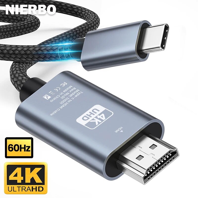 Hdmi Adapter Tablet - NIERBO 초고속 어댑터 케이블, 맥북 픽셀
