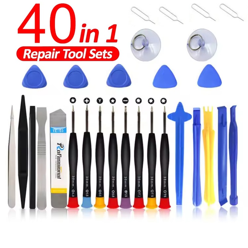 Tablet Accessories Set - 40 in 1 정밀 드라이버 수리