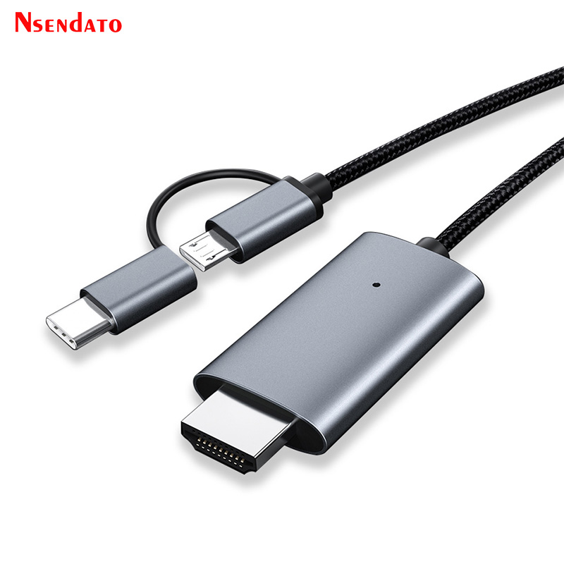 Hdmi Adapter Tablet - 미라스크린 LD39 유선 1080P HD 마이크로
