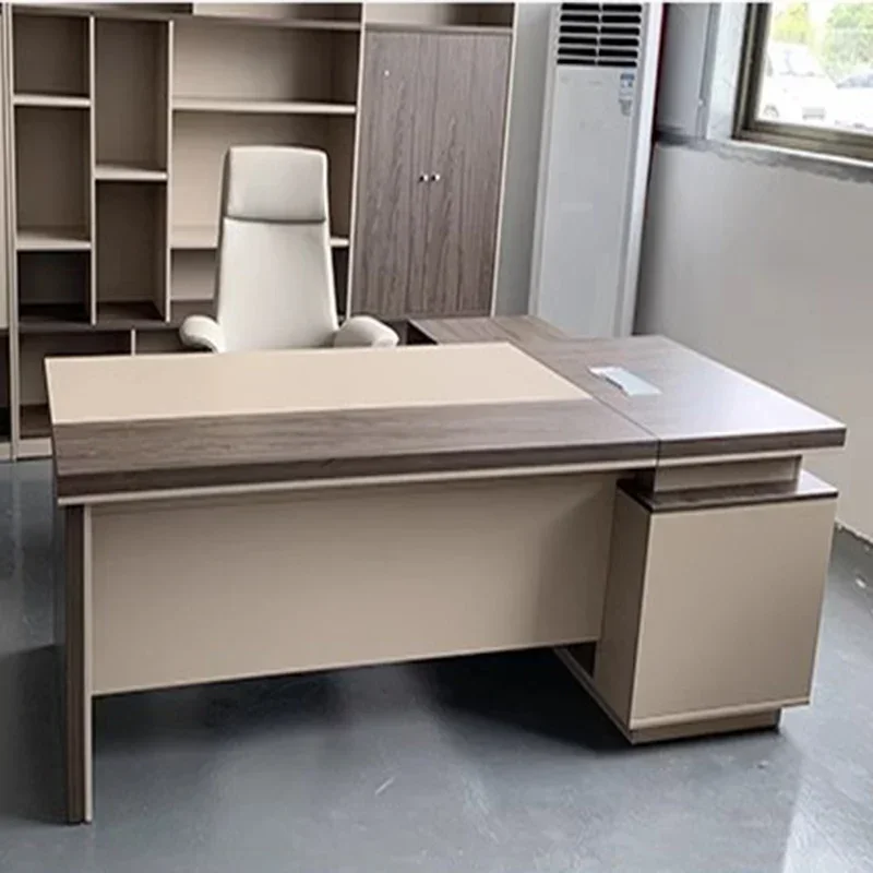 Office Table Accessories Unique - 포스트모던 임원용 책상 컴퓨터 사무실용 미니멀리스트