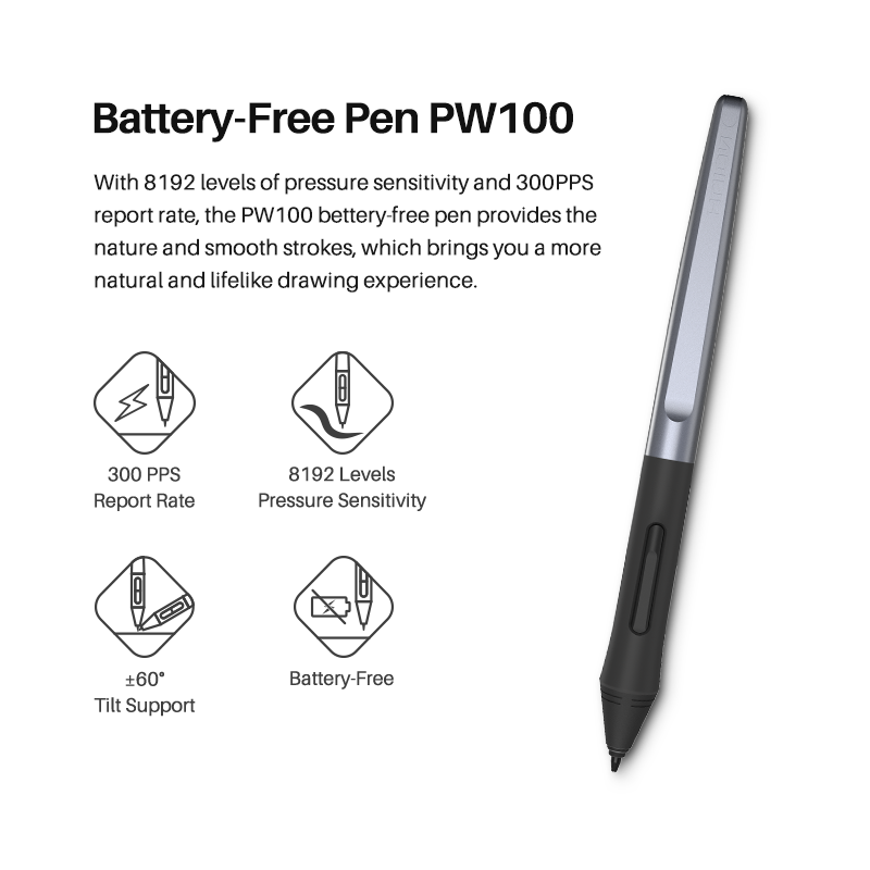 휴이온-그래픽 태블릿 틸트 기능, H610X, 배터리  - Huion Tablet Accessories 리뷰 및 가격