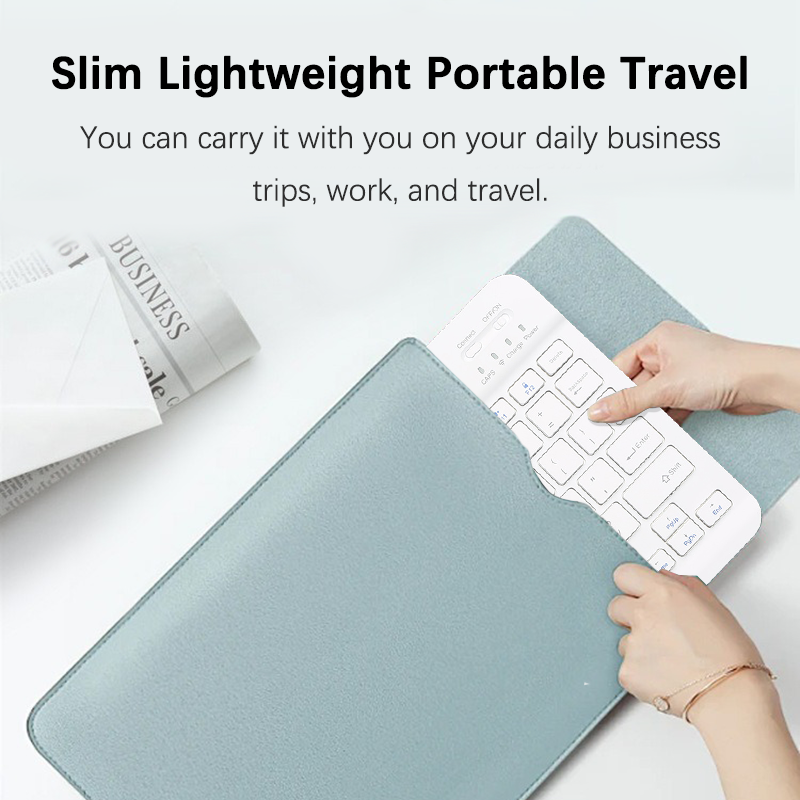 안드로이드 iOS 태블릿 용 무선 블루투스 호환 키보드 - Tablet Accessories Keyboard 리뷰 및 가격