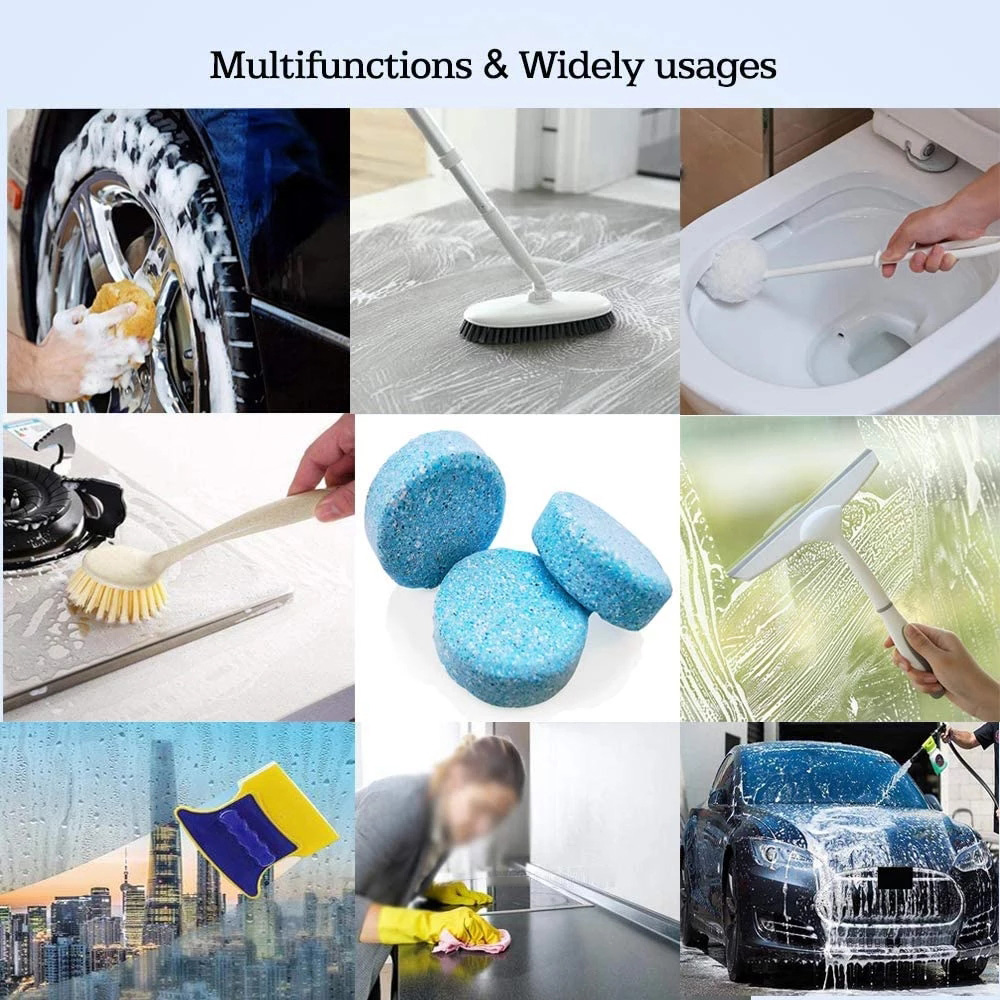 자동차 앞 유리 클리너 자동차 발포성 타블렛 유리 물  - Tablet Accessories For Car 리뷰 및 가격