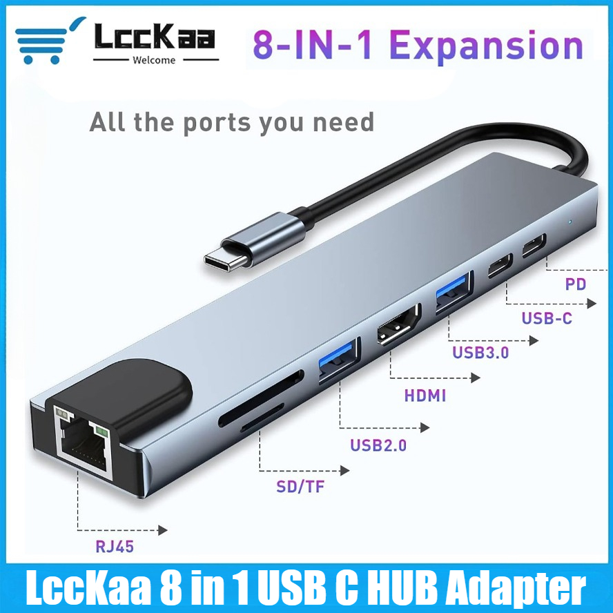 USB C 허브 8/7 in 1 4K HDMI 어댑터  - Hdmi Adapter Tablet 리뷰 및 가격