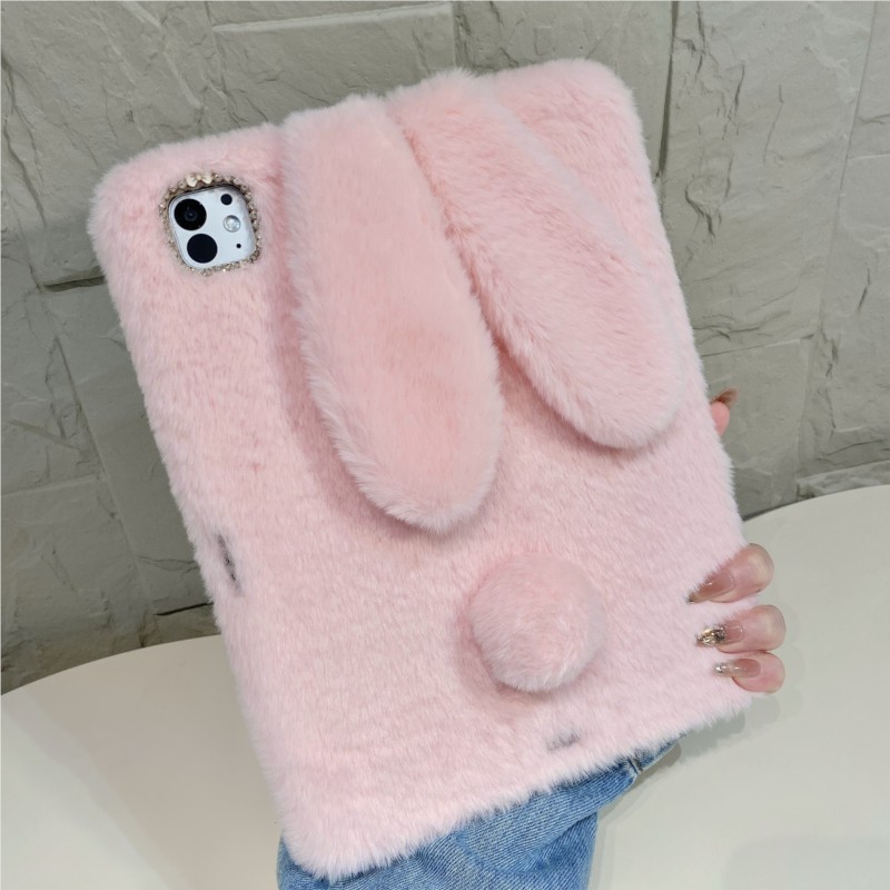 소 프린트 푹신한 토끼 태블릿 케이스 삼성 탭 S10  - Samsung Tablet S11 Accessories 리뷰 및 가격