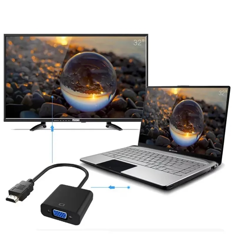 1-4세트 HD 1080P HDMI-VGA 케이블 컨버 - Hdmi Adapter Tablet 리뷰 및 가격