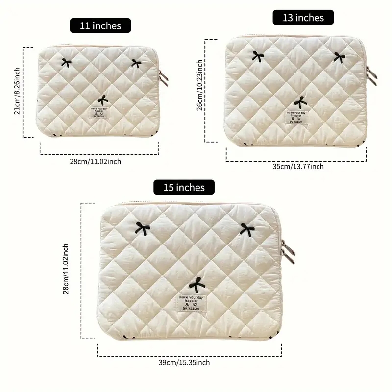 귀여운 활 그래픽 노트북 가방 태블릿 슬리브 케이스 1 - Tablet And Accessories Bag 리뷰 및 가격