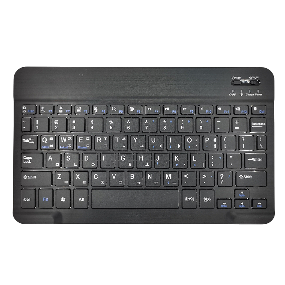 10 인치 휴대용 미니 무선 블루투스 스페인어 러시아어 - Tablet Accessories Keyboard 리뷰 및 가격