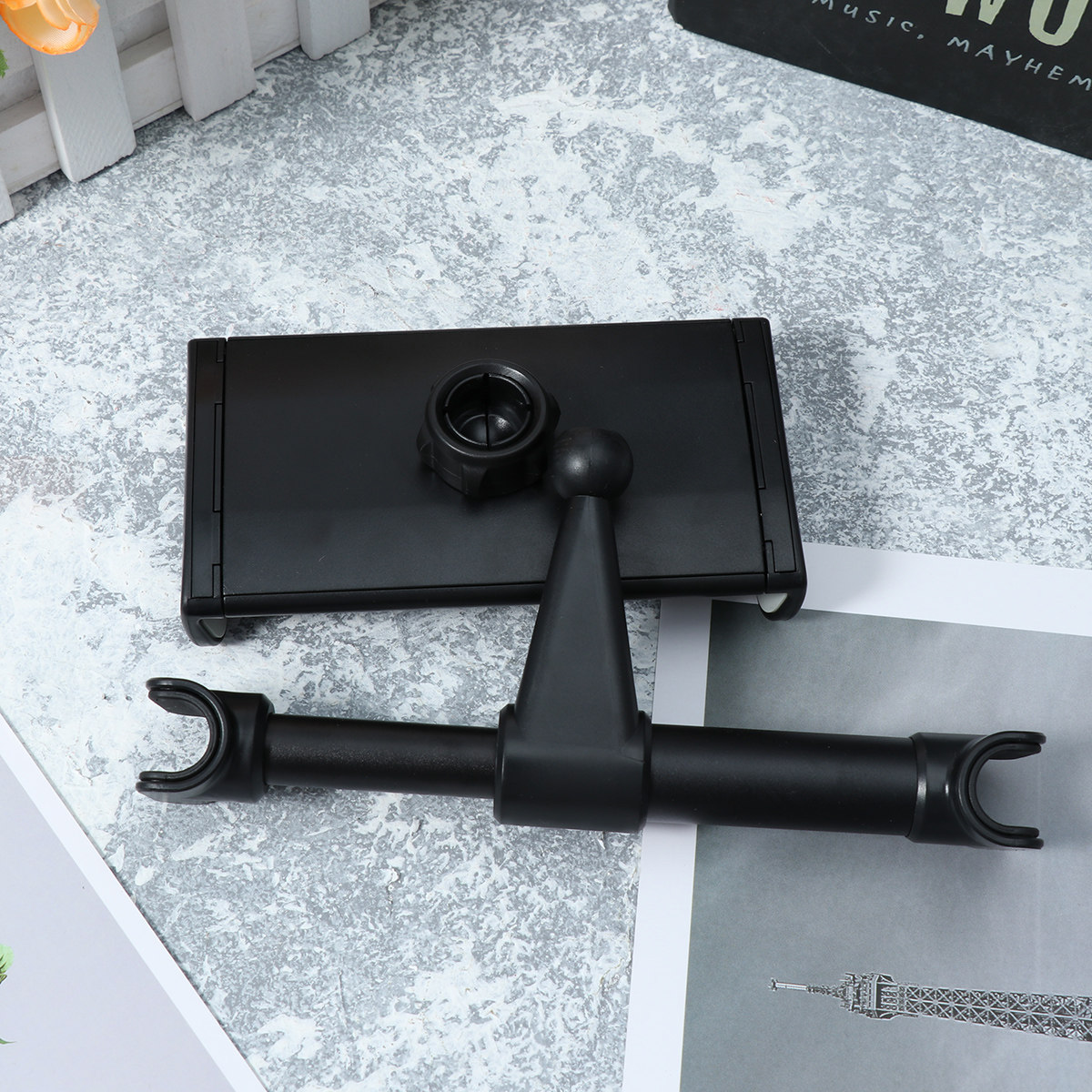 차량용 헤드레스트 태블릿 거치대, 각도 조절 가능, 범 - Tablet Car Mount 리뷰 및 가격
