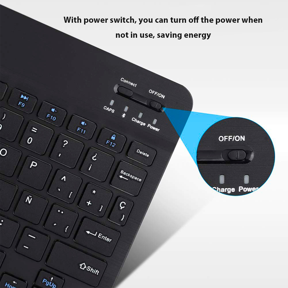 안드로이드 IOS 윈도우용 블루투스 무선 키보드 다국어 - Tablet Accessories Keyboard 리뷰 및 가격
