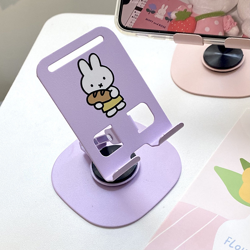 미피 만화 캐릭터 회전식 접이식 금속 휴대폰 거치대,  - Tablet Accessories Set 리뷰 및 가격