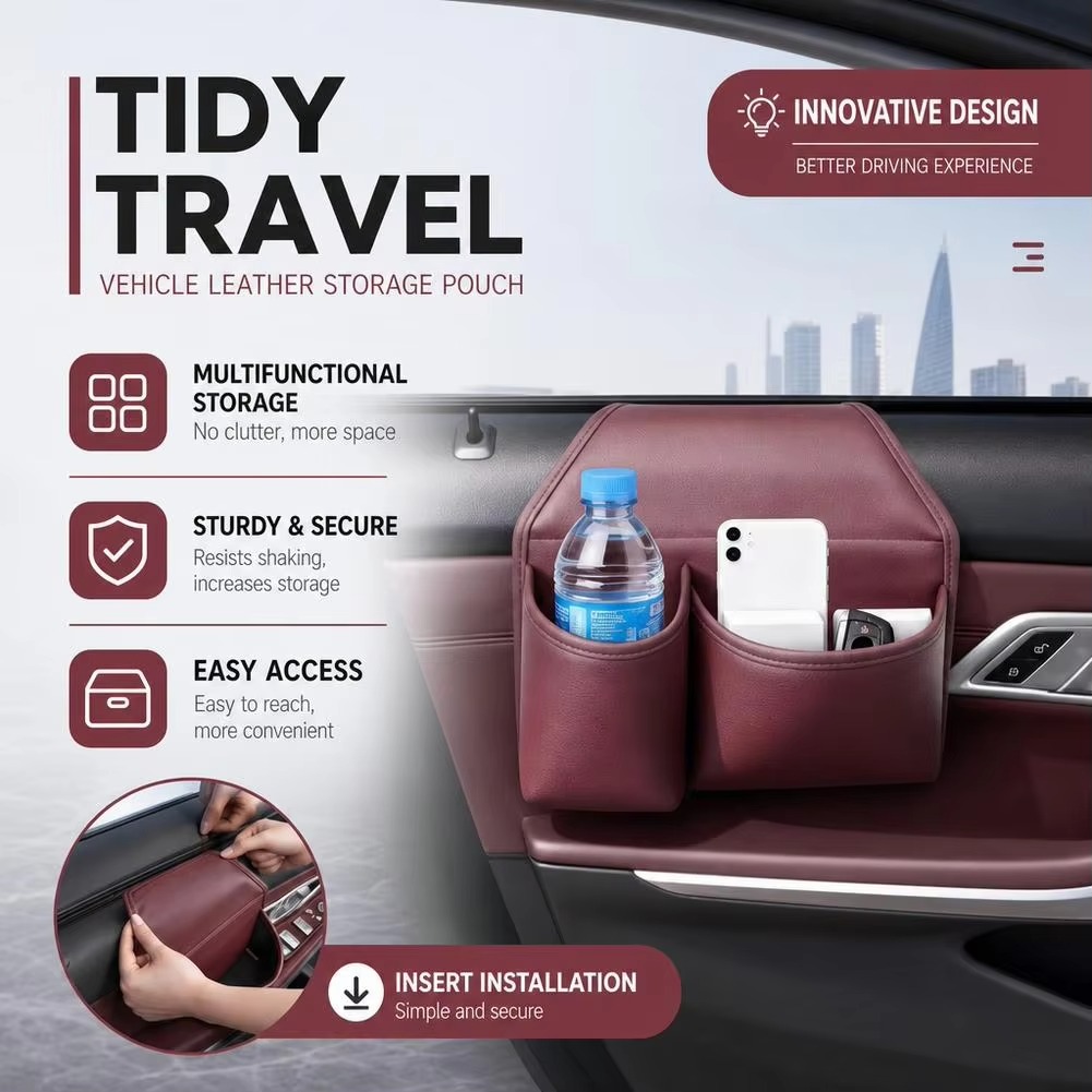 PU 가죽 소재의 차량용 컵 홀더, 자동 음료 보관대, - Tablet Accessories For Car 리뷰 및 가격