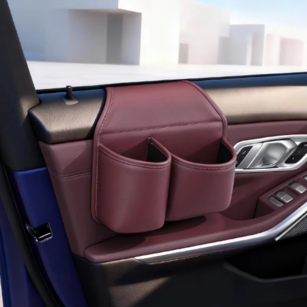 PU 가죽 소재의 차량용 컵 홀더, 자동 음료 보관대, - Tablet Accessories For Car 리뷰 및 가격