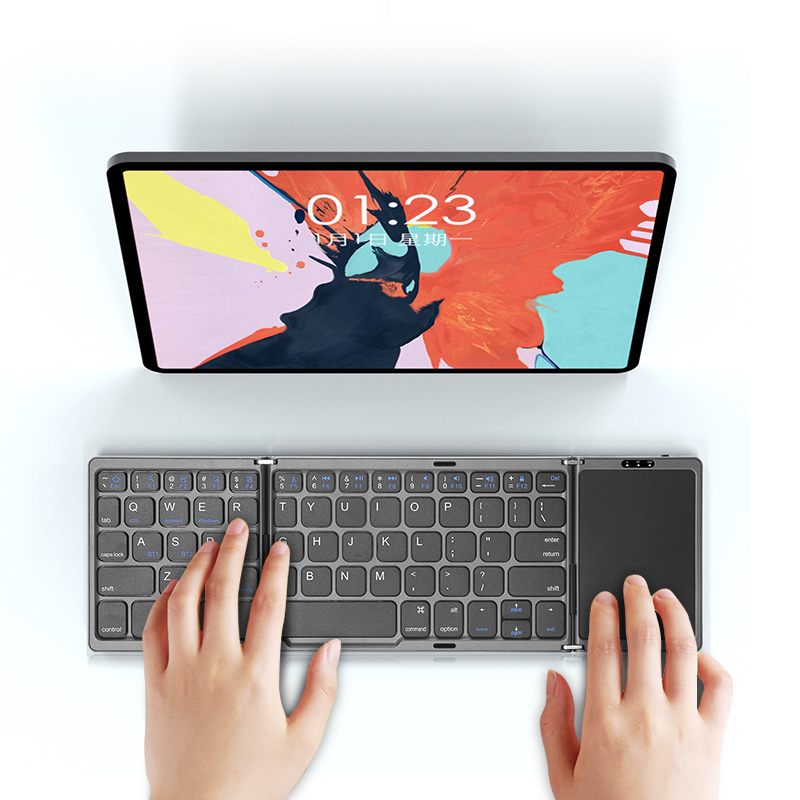 한국어 영어 미니 휴대용 접이식 키보드 IOS 안드로이 - Tablet Accessories Keyboard 리뷰 및 가격