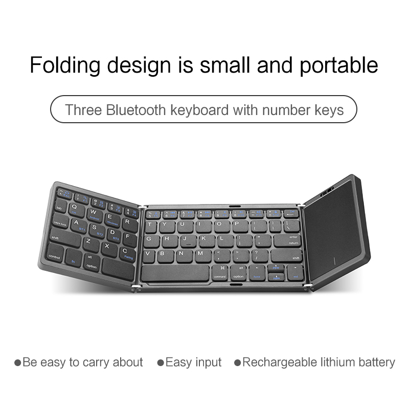 한국어 영어 미니 휴대용 접이식 키보드 IOS 안드로이 - Tablet Accessories Keyboard 리뷰 및 가격